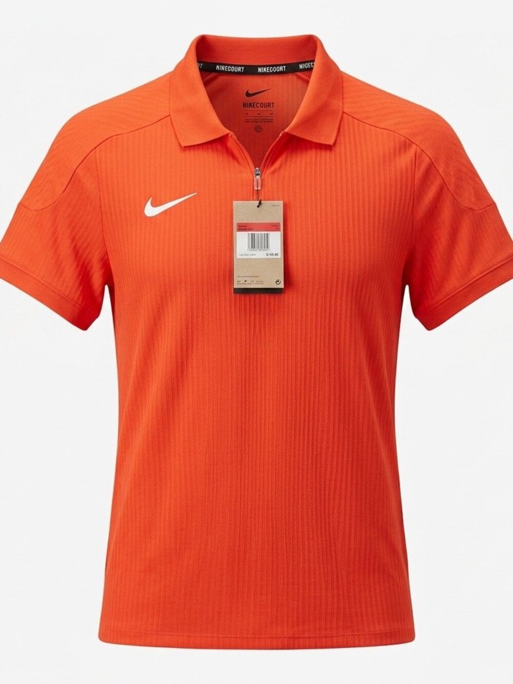NikeCourt Mens Tennis Polo Top Red HQ0792-673 Size L NWT